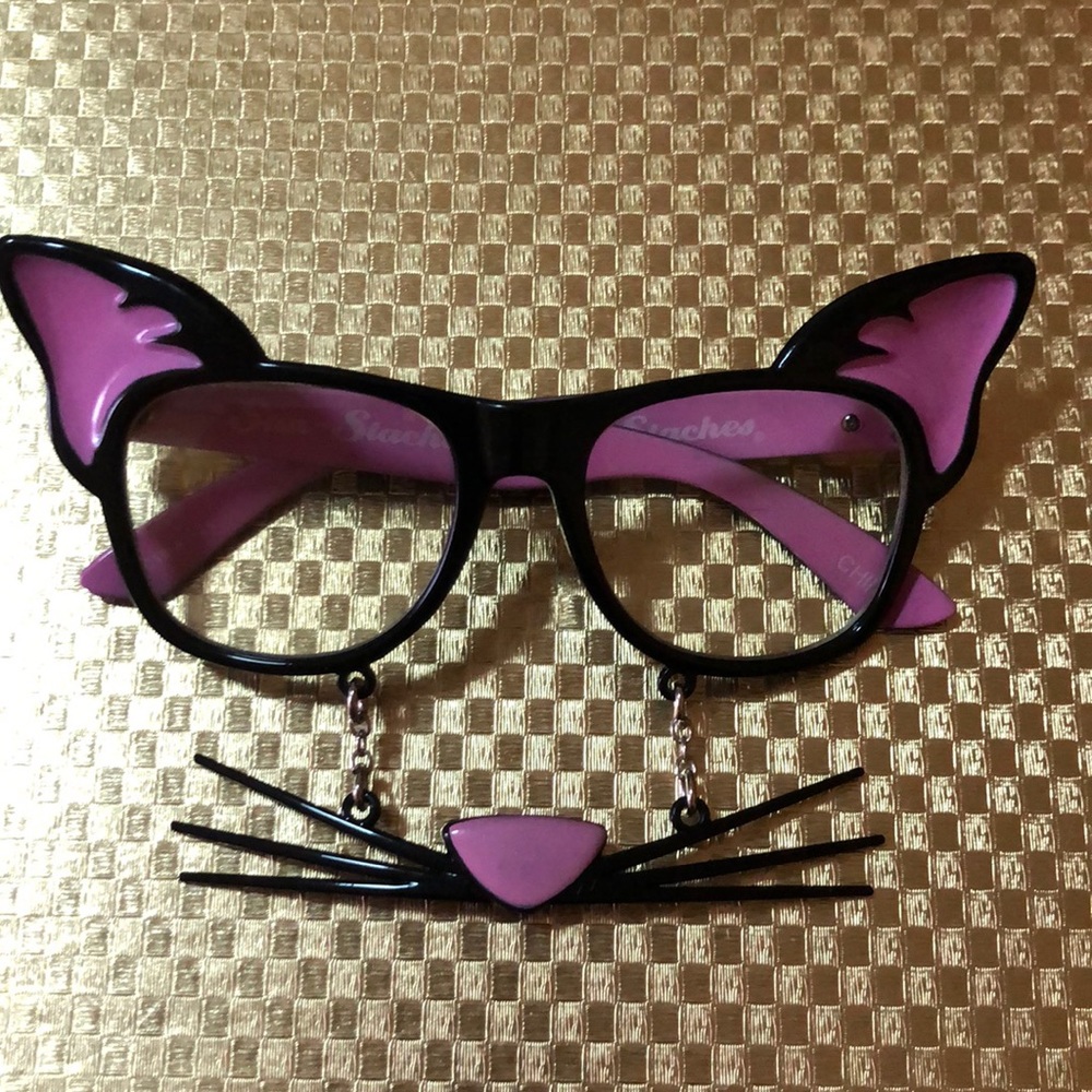 Black and Pink Cat Frames